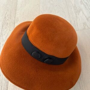 Elegant Orange Women's Hat